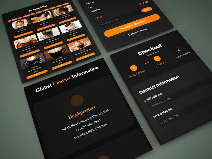 Menu Page